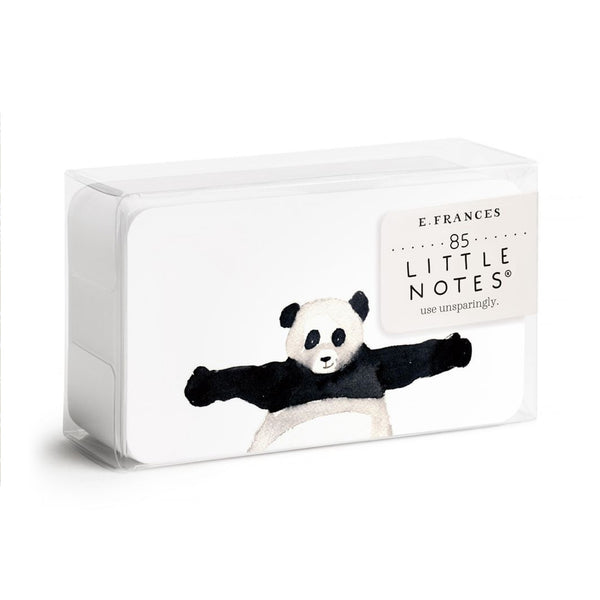 Note Card Set | Little Notes | Panda | E. Frances Paper