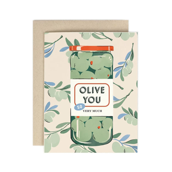Love & Friendship Card | Olive You | Amy Heitman