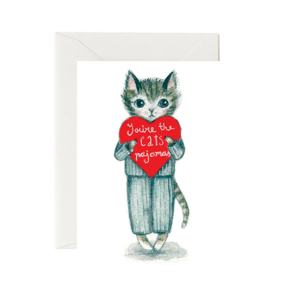 Love & Friendship Card | You're The Cat's PJ's | Nuovo Group