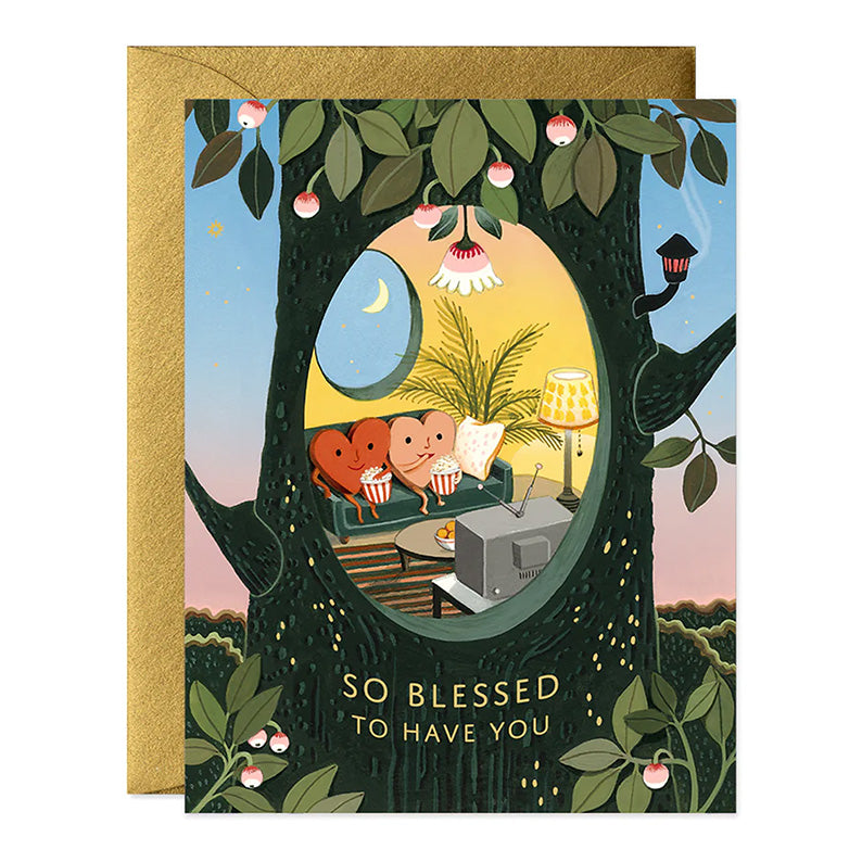 Love & Friendship Card | Blessed Heart | Joojoo Paper
