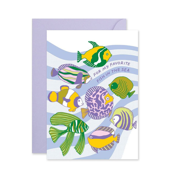 Love & Friendship Card | Fish In The Sea | The Good Twin