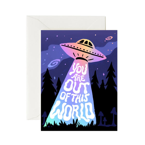 Love & Friendship Card | Spaceship | Idlewild Co.