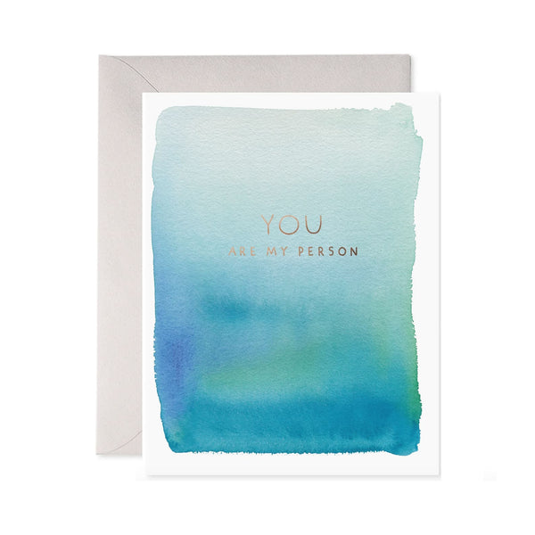 Love & Friendship Card | You Are My Person | E.Frances Paper