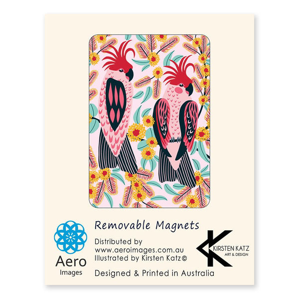 Magnet | Black Cockatoos | Aero Images