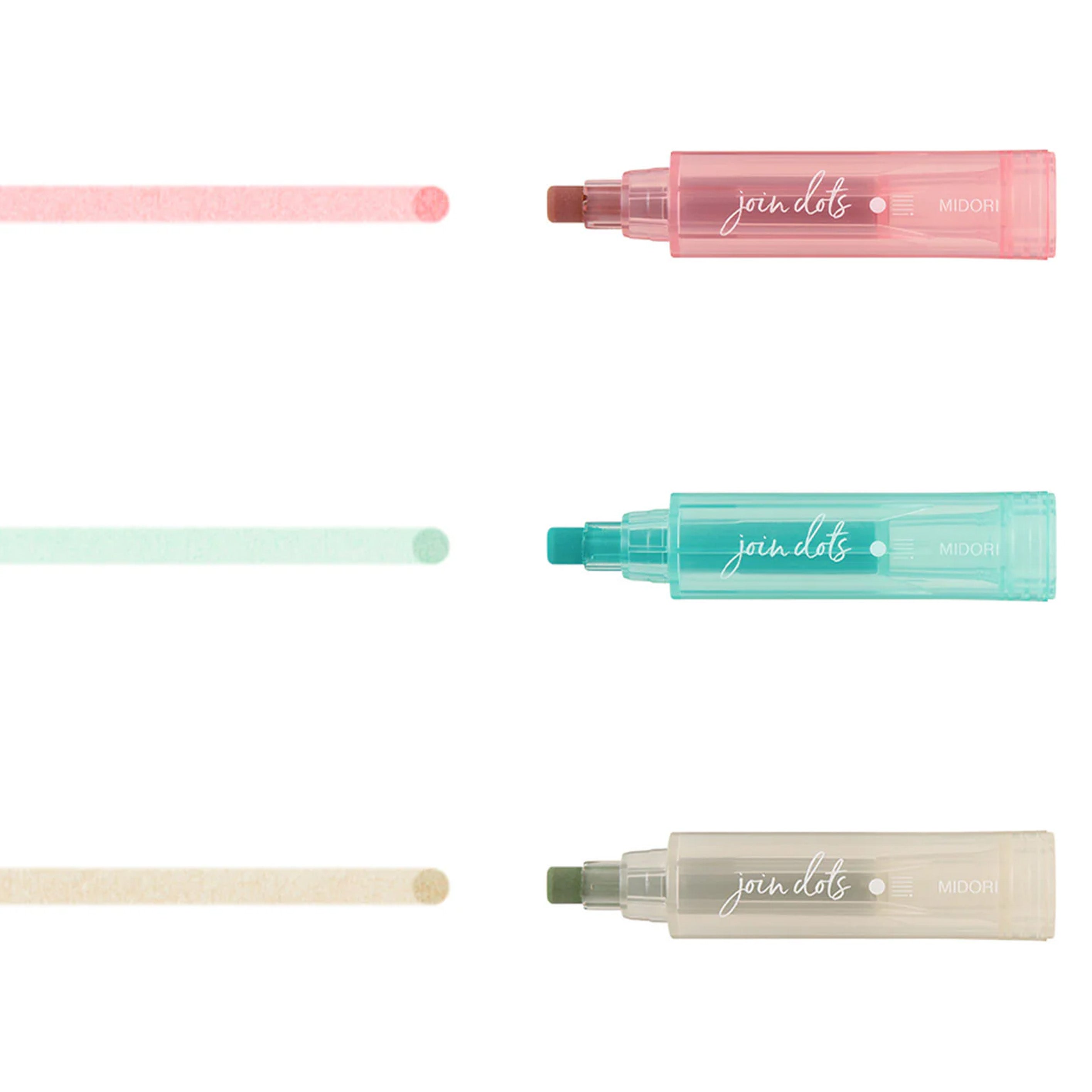 Marker | Join Dots Connecting Pens | Milky | Midori