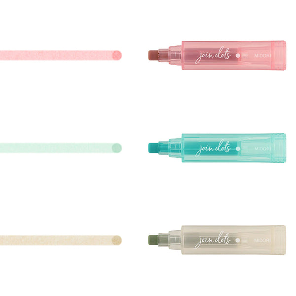 Marker | Join Dots Connecting Pens | Milky | Midori