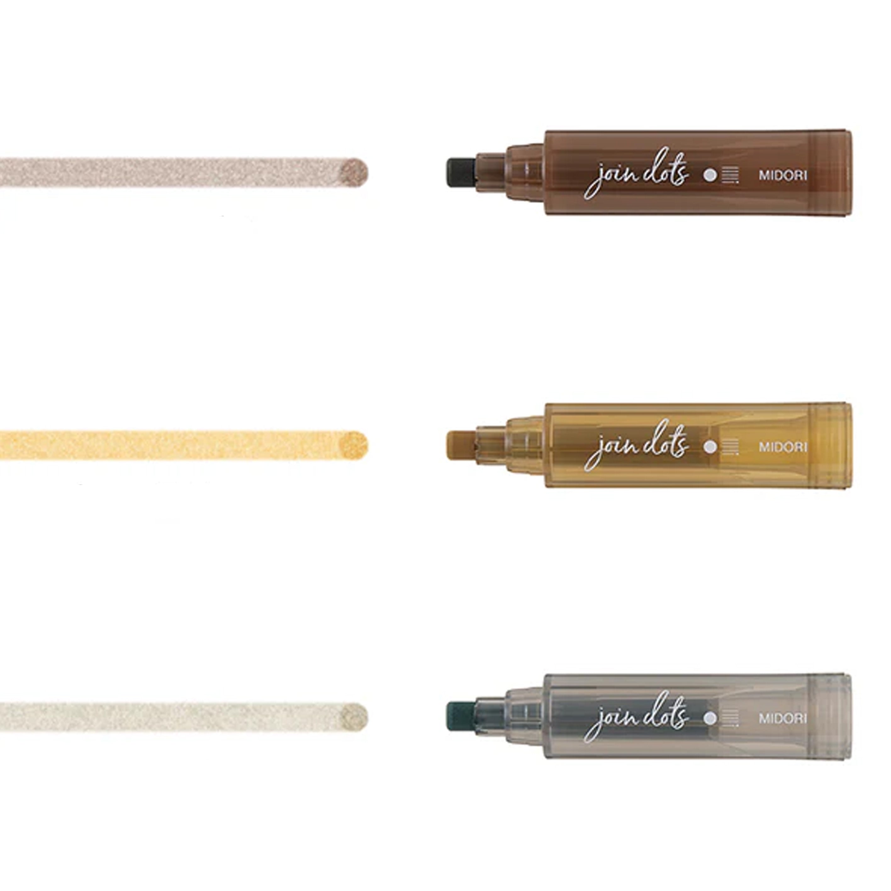 Marker | Join Dots Connecting Pens | Mocha | Midori