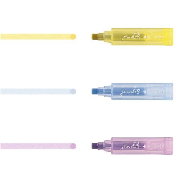 Marker | Join Dots Connecting Pens | Pastel | Midori
