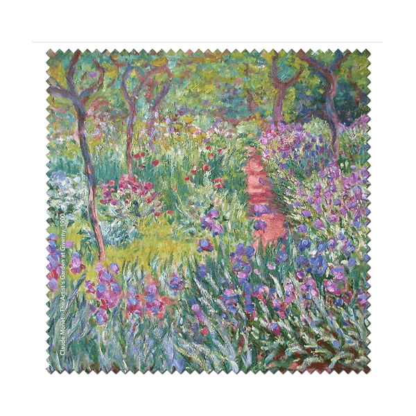 Microfibre Cloth | Monet | Garden In Giverny | Colorathur