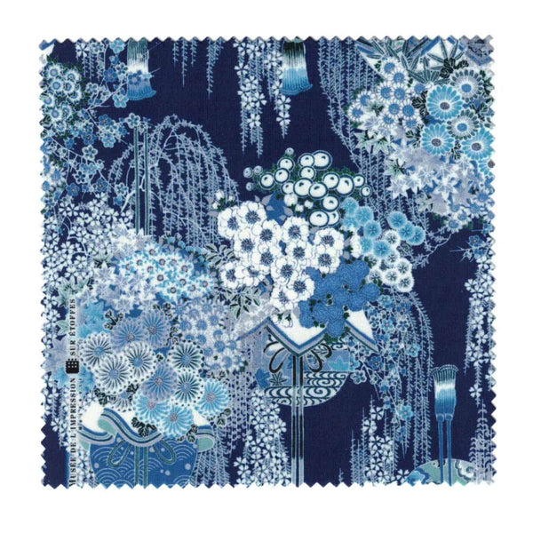 Microfibre Cloth | Musee de Impression | Japanese | Blue | Colorathur