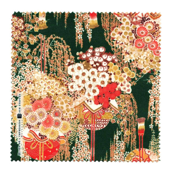 Microfibre Cloth | Musee de Impression | Japanese | Green | Colorathur