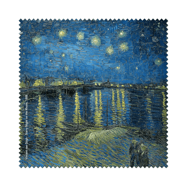 Microfibre Cloth | Van Gogh | Starry Night Over the Rhone | Colorathur
