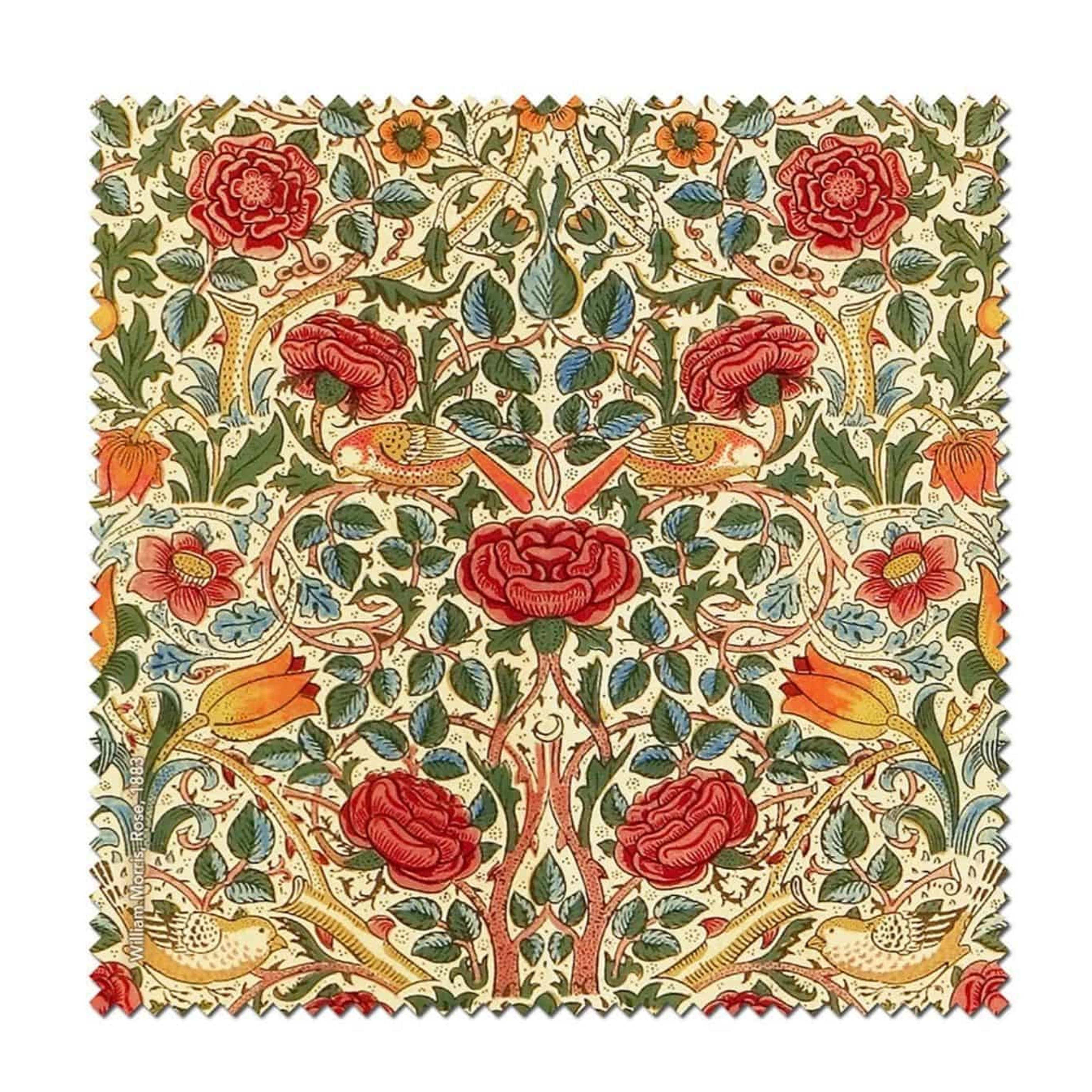 Microfibre Cloth | William Morris | Rose| Colorathur