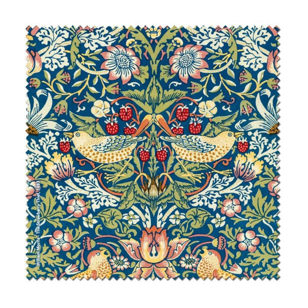 Microfibre Cloth | William Morris | The Strawberry Thief | Colorathur