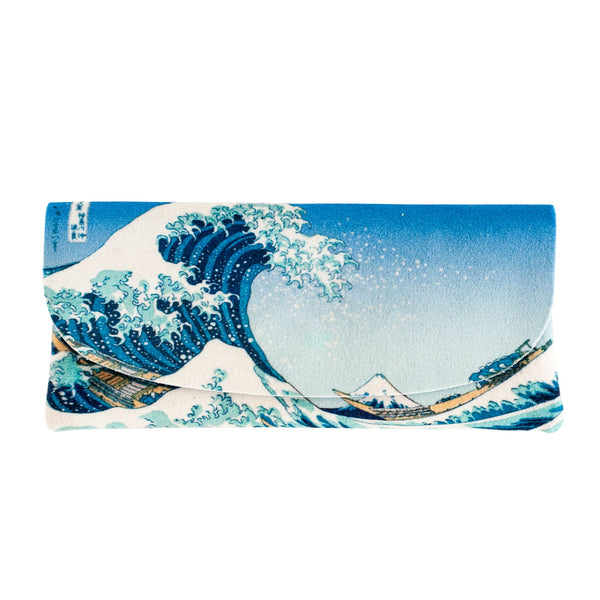 Microfibre Valour Glasses Case | Hokusai | The Great Wave | Colorathur