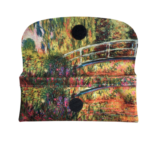 Microfibre Valour Glasses Case | Monet | Garden In Giverny | Colorathur