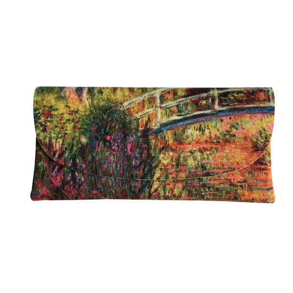 Microfibre Valour Glasses Case | Monet | Le Pont Japonais | Colorathur