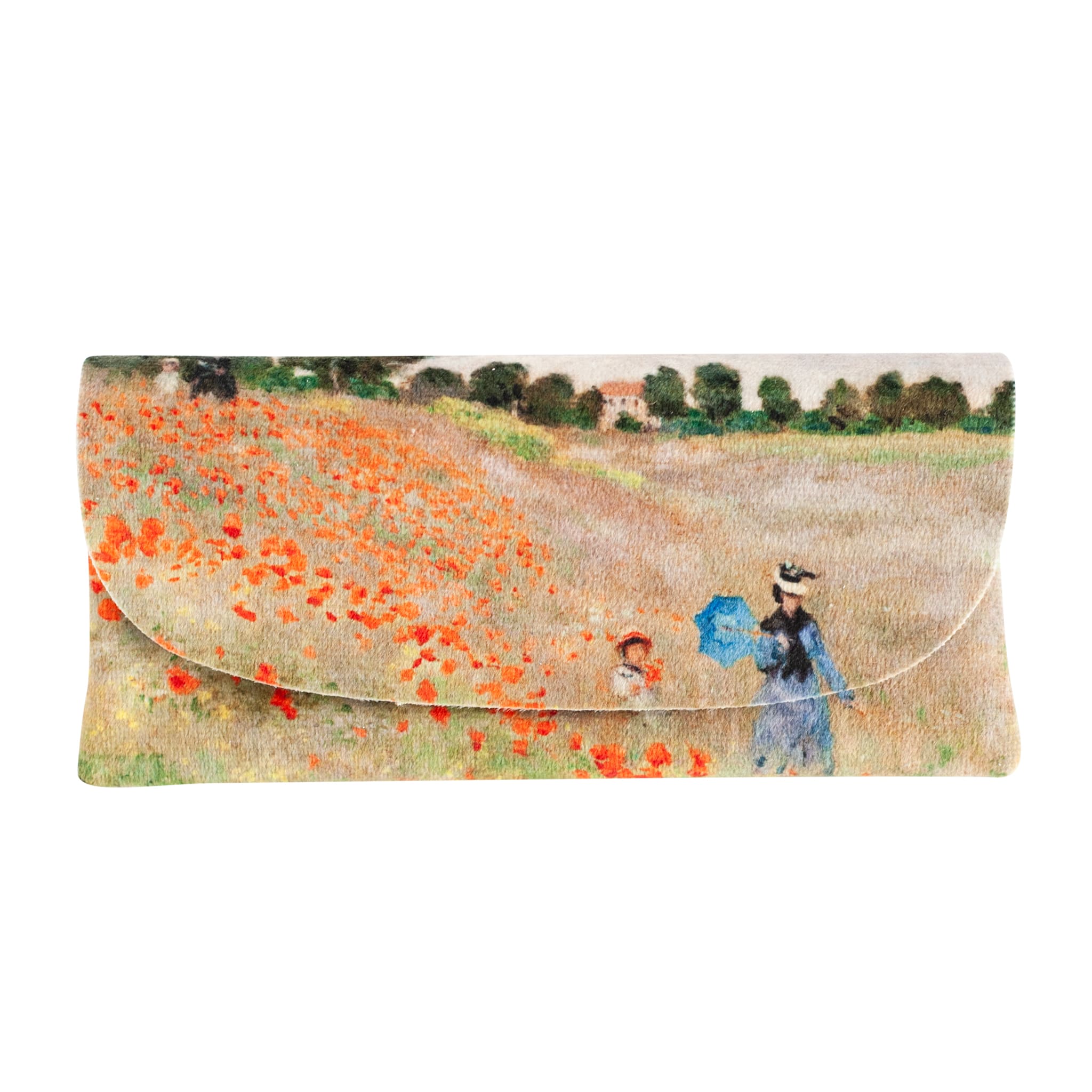 Microfibre Valour Glasses Case | Monet | Poppyfield | Colorathur