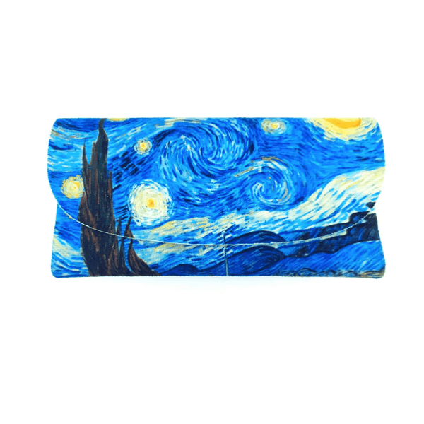 Microfibre Valour Glasses Case | Van Gogh | Starry Night | Colorathur