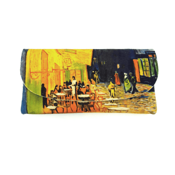 Microfibre Valour Glasses Case | Van Gogh | Terrace of A Cafe | Colorathur