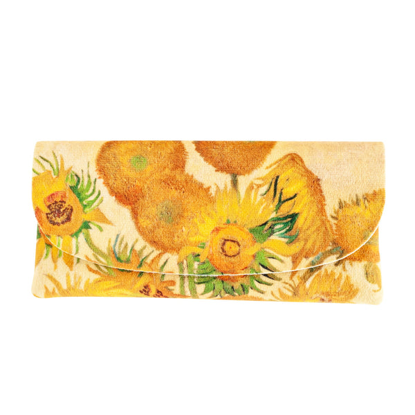 Microfibre Valour Glasses Case | Van Gogh | Vase With Fourteen Sunflowers | Colorathur
