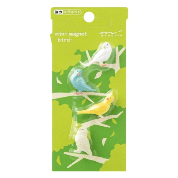 Mini Magnet Set | Birds | Midori