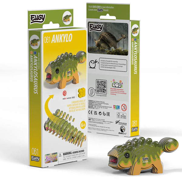 3D Cardboard Model Kit | Ankylo | Eugy