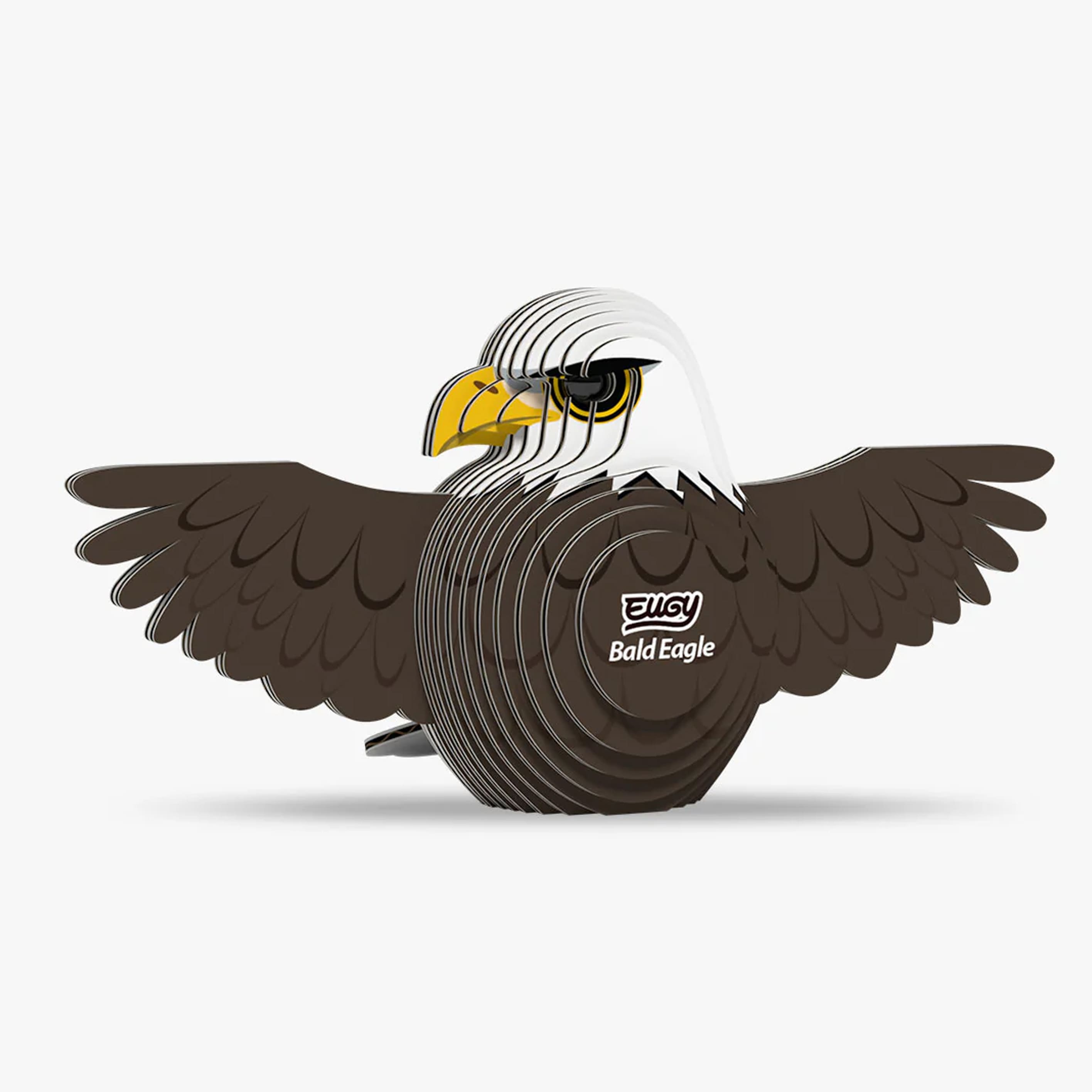 3D Cardboard Model Kit | Bald Eagle | Eugy