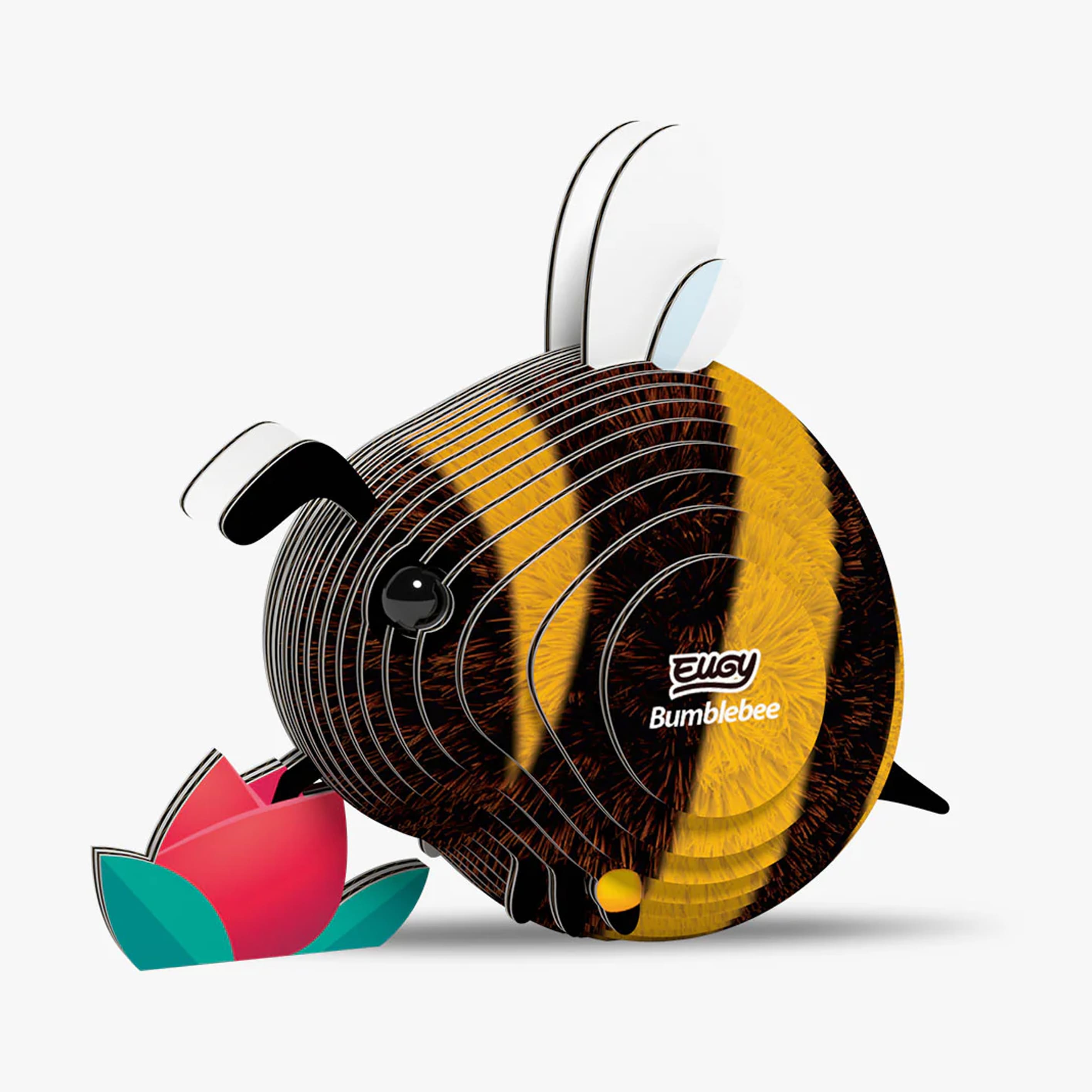 3D Cardboard Model Kit | Bumble Bee | Eugy