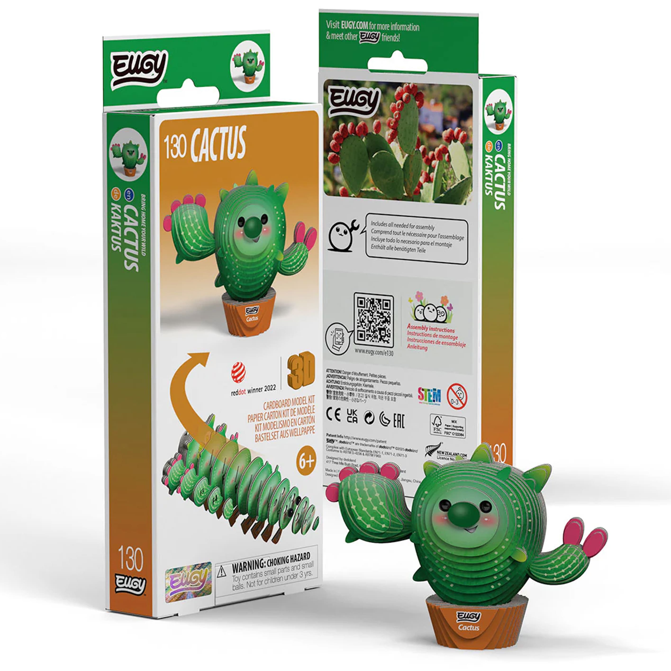 3D Cardboard Model Kit | Thorny Devil | Eugy