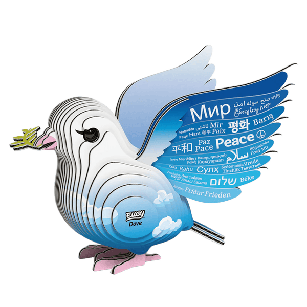 3D Cardboard Model Kit | Dove | Eugy