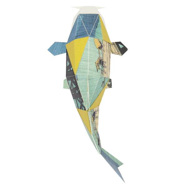3D Cardboard Model Kit | Kakukaku | Goldfish | Bog Craft
