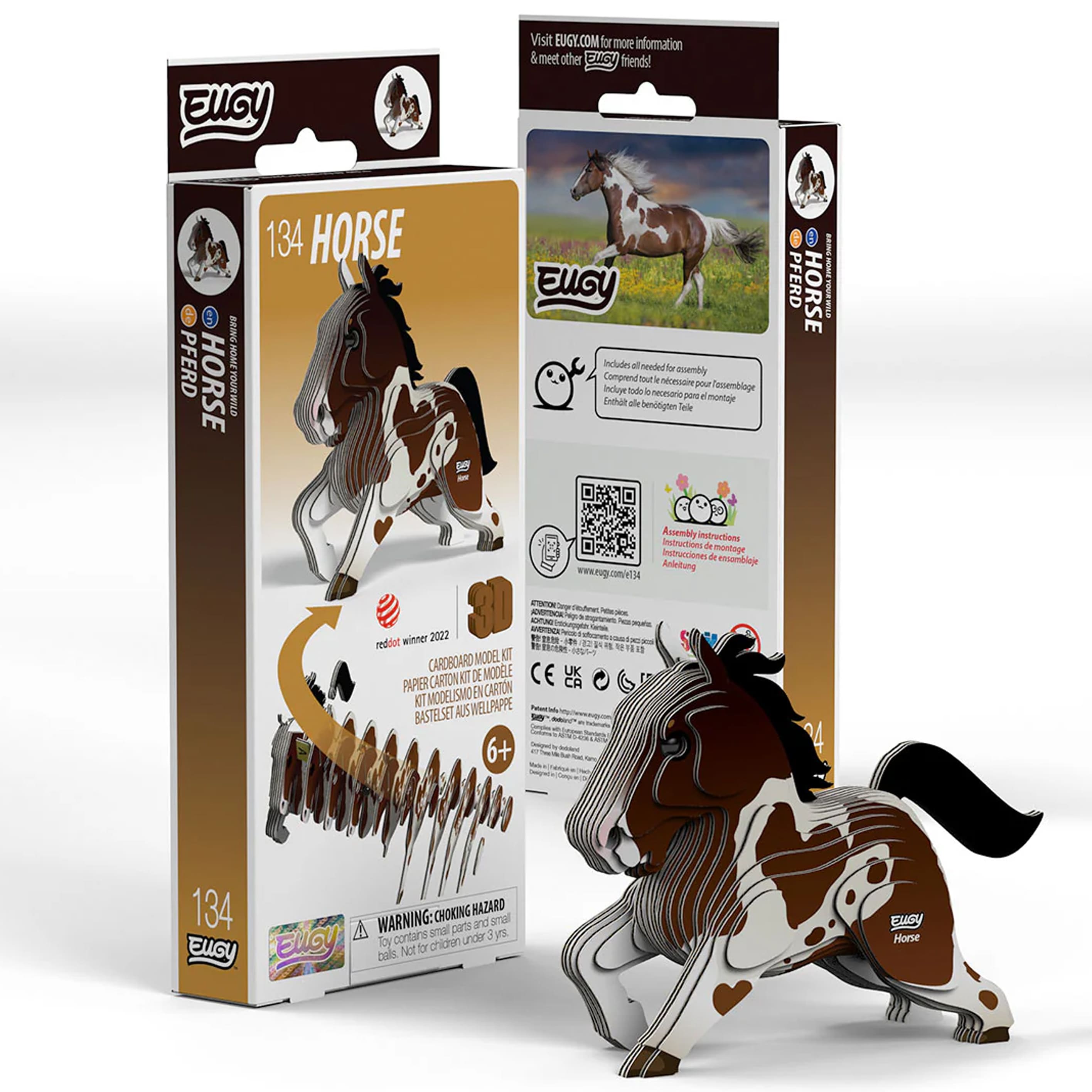 3D Cardboard Model Kit | Thorny Devil | Eugy