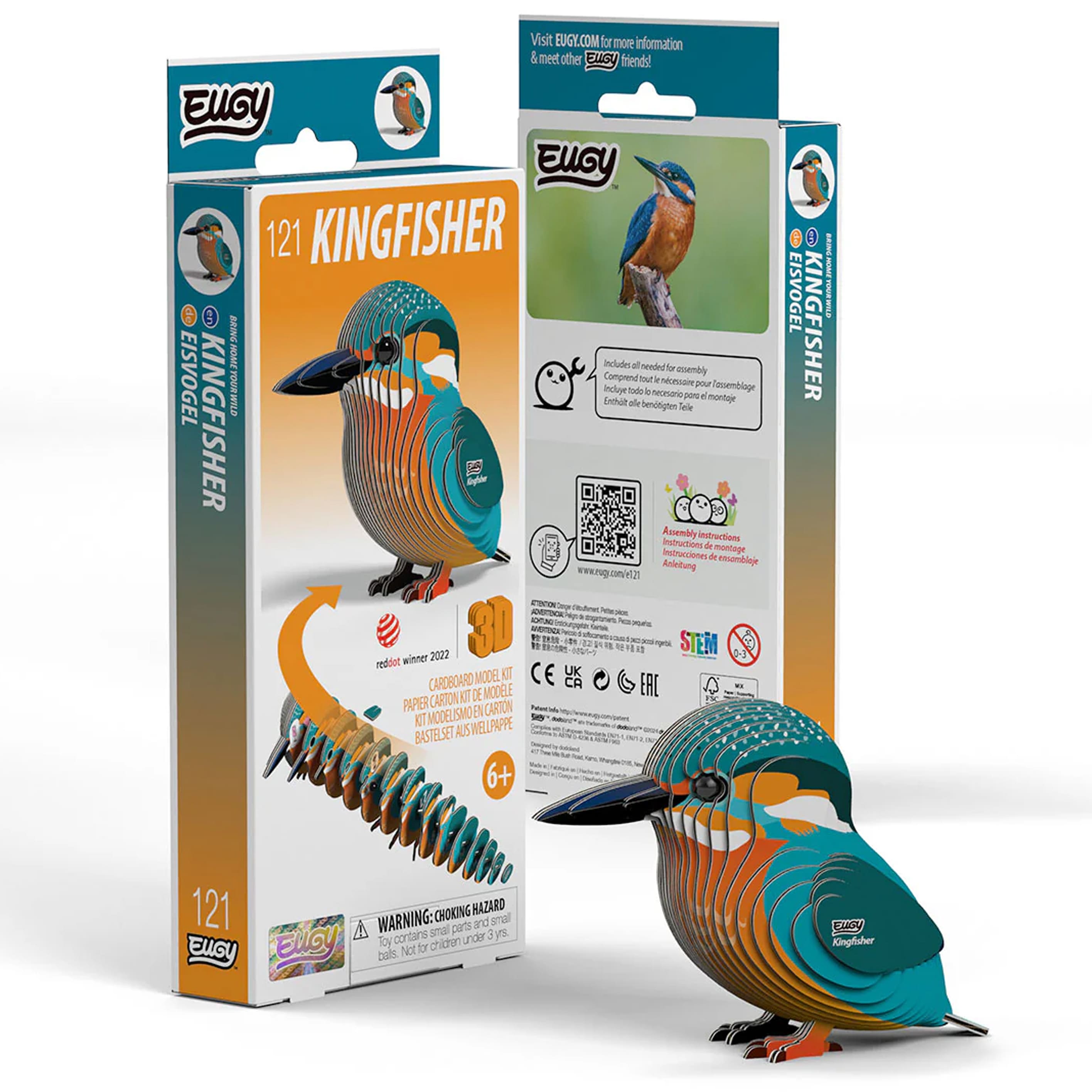 3D Cardboard Model Kit | Thorny Devil | Eugy