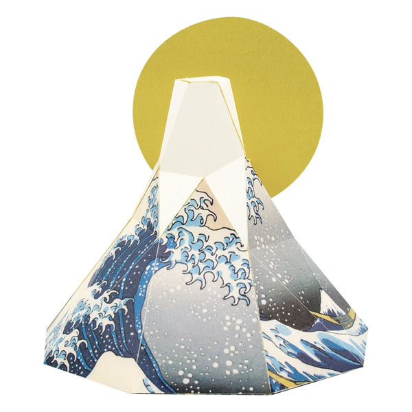 3D Cardboard Model Kit | Kakukaku | Mt Fuji | Bog Craft