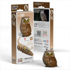 3D Cardboard Model Kit | Owl | Eugy - Kami Paper
