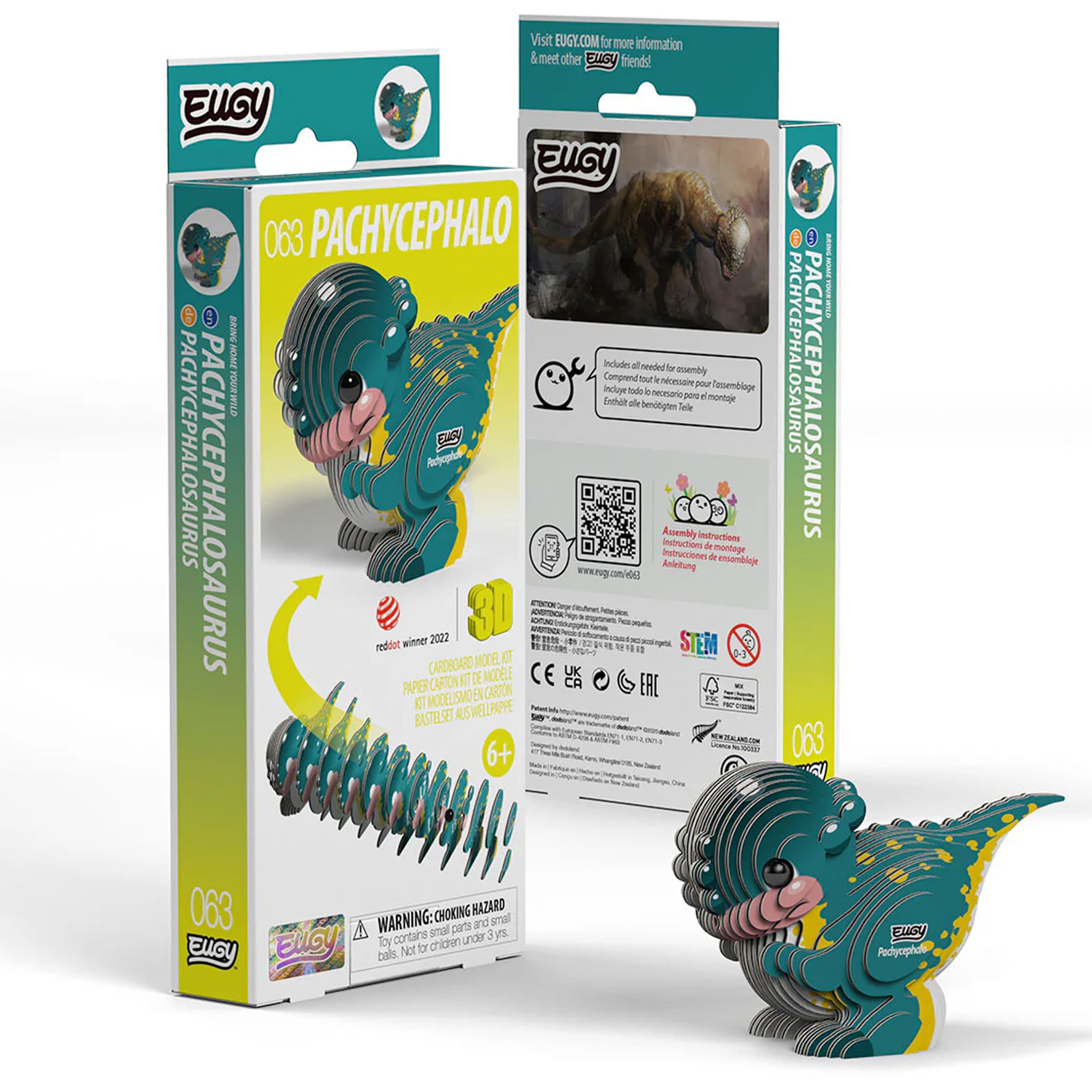 3D Cardboard Model Kit | Pachy | Eugy