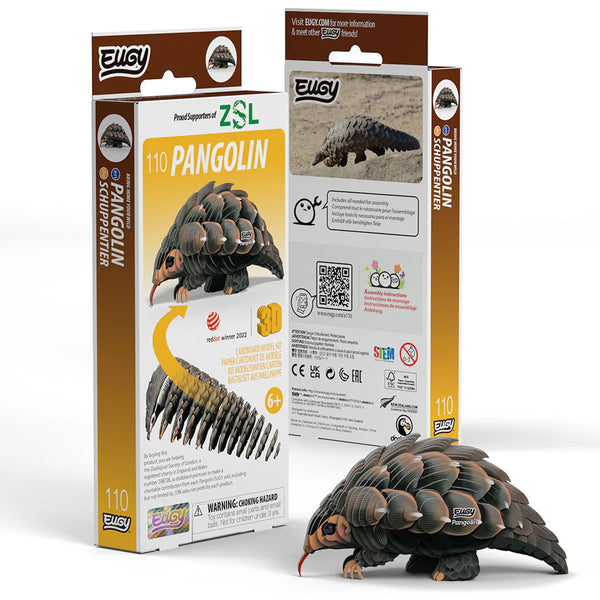 3D Cardboard Model Kit | Thorny Devil | Eugy