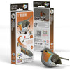 3D Cardboard Model Kit | Robin | Eugy