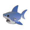 3D Cardboard Model Kit | Shark | Eugy