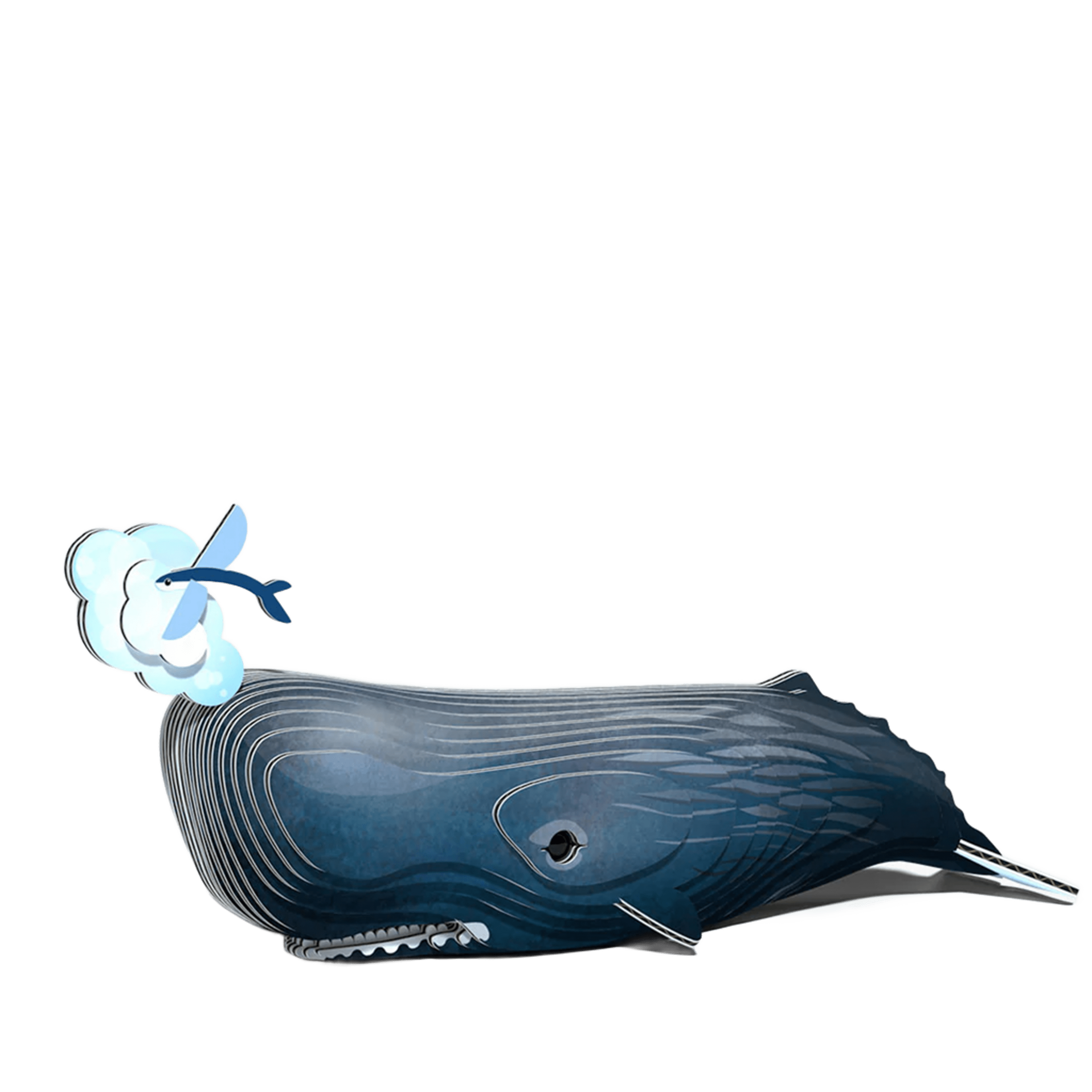 3D Cardboard Model Kit | Sperm Whale | Eugy