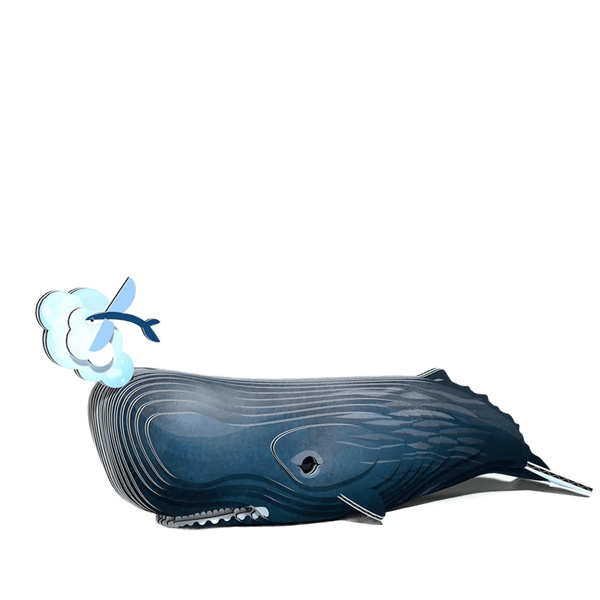 3D Cardboard Model Kit | Sperm Whale | Eugy