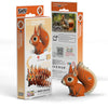 3D Cardboard Model Kit | Squirrel | Eugy