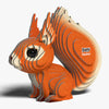3D Cardboard Model Kit | Squirrel | Eugy