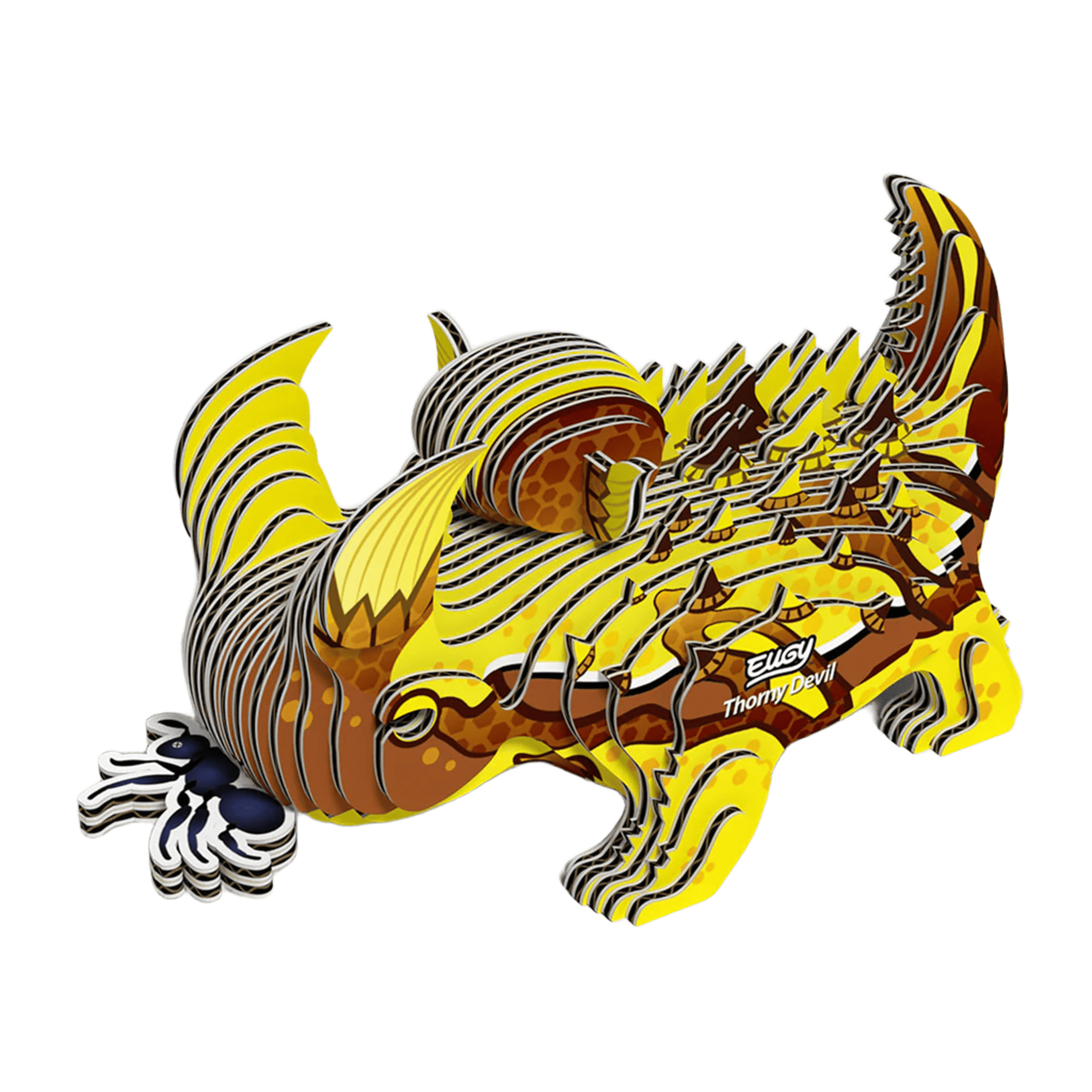 3D Cardboard Model Kit | Thorny Devil | Eugy
