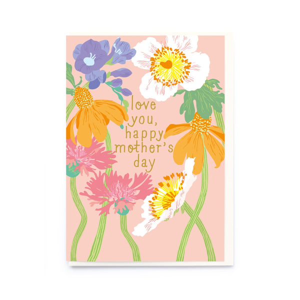 Mother's Day Card | Floral Love You Happy Mother's Day | Noi Publishing