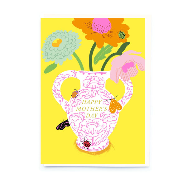 Mother's Day Card | Happy Mother's Day Vase | Noi Publishing
