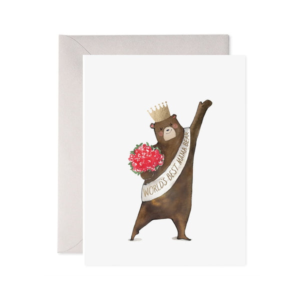 Mother's Day Card | Mama Bear | E.Frances Paper
