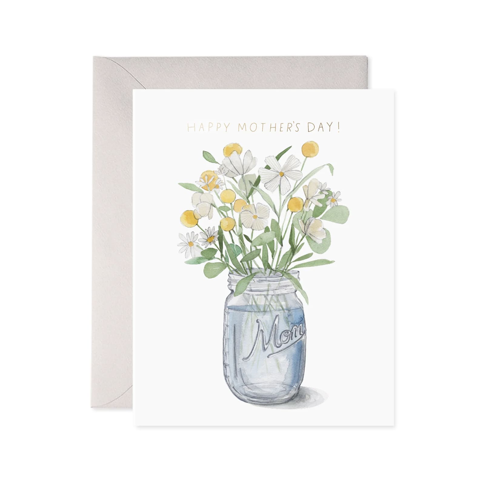 Mother's Day Card | Mason Jar Mum | E.Frances Paper