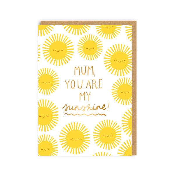 Mother's Day Card | You Are My Sunshine | Ohh Deer